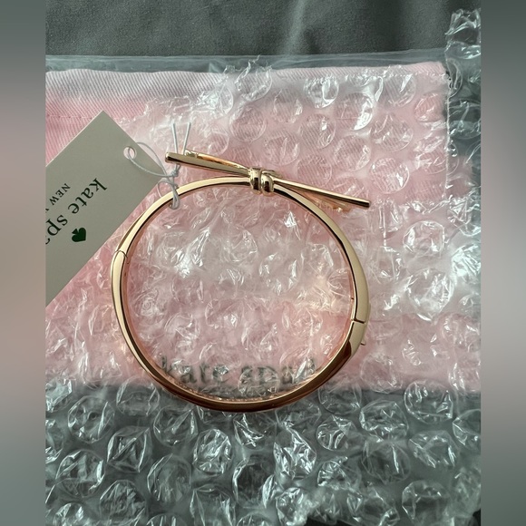 Kate spade Bow earrings and bangle bracelet - Picture 8 of 9